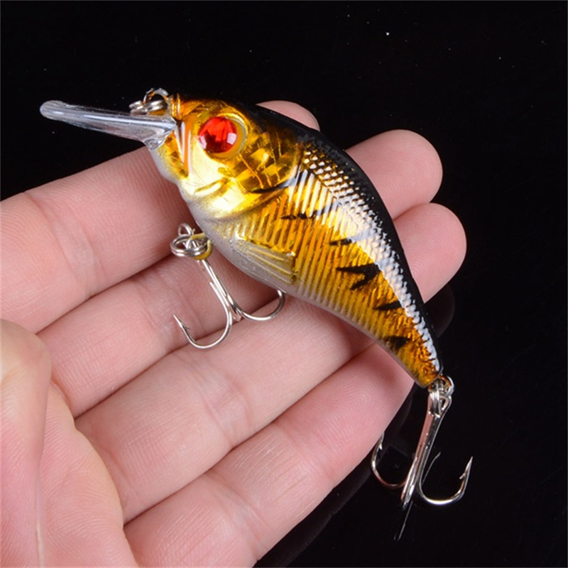 3D Eyes 7.5cm 10.2g Hard VIB L - Fishing Hook Treble บทวิจารณ์และราคา