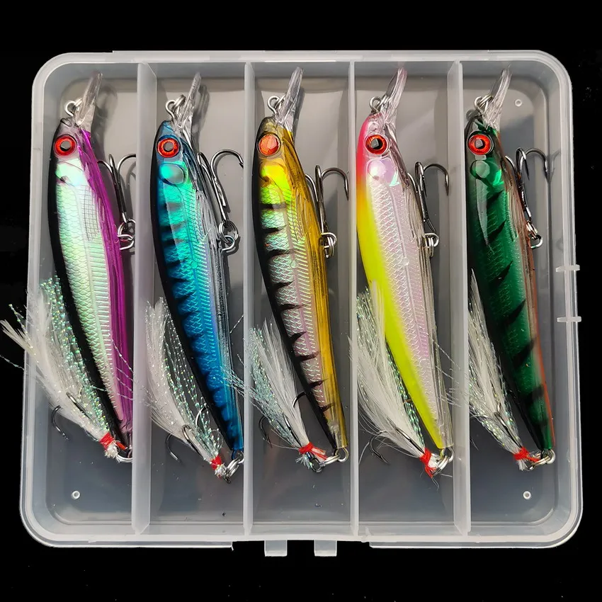 5pcs/box Laser 3D Eyes Bionic  - Fishing Hook Box บทวิจารณ์และราคา