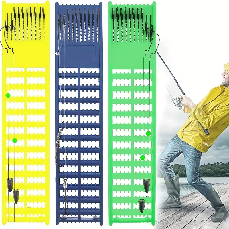 YOTO Fishing Snelled Hook Hold - Fishing Hook Jig บทวิจารณ์และราคา