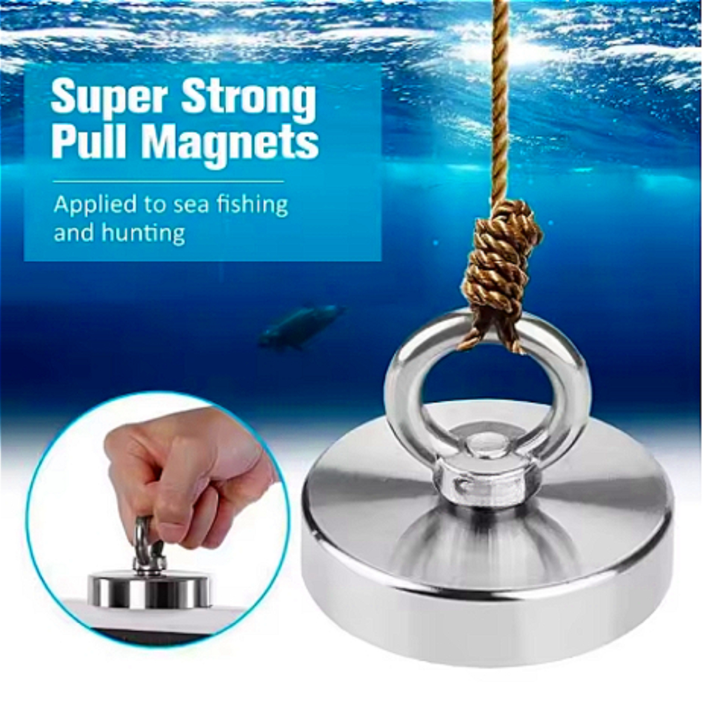 Fishing Salvage Neodymium Magn - Fishing Hook Stainless Steel บทวิจารณ์และราคา