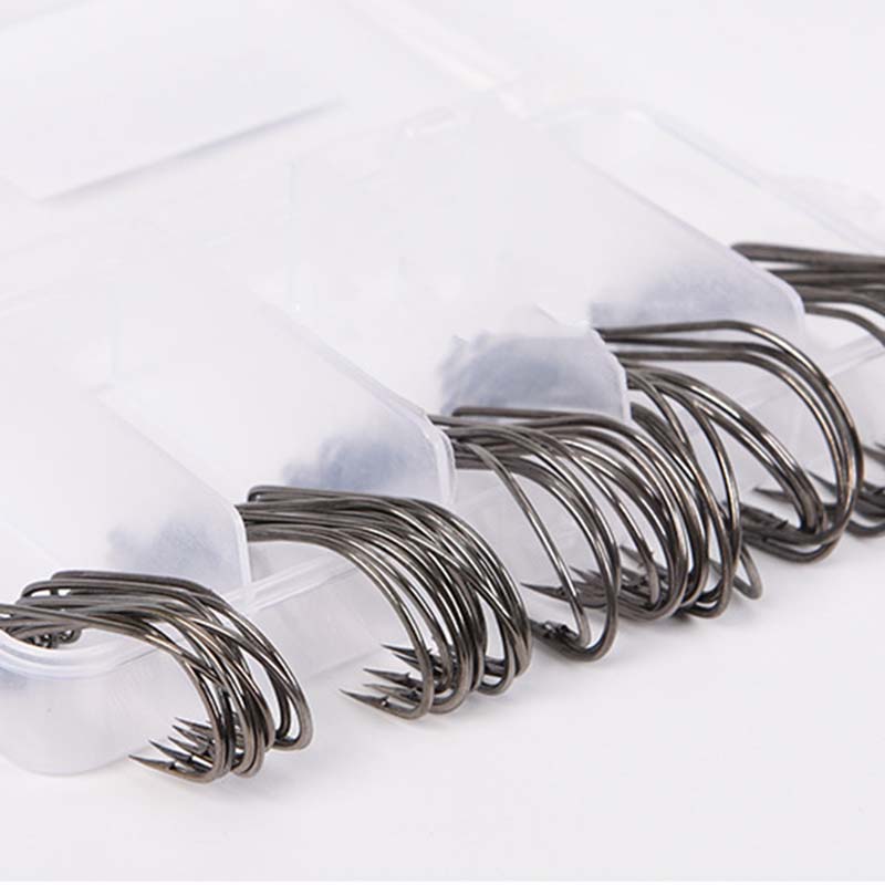 50Pcs/Box High Carbon Steel Fi - Fishing Hook Box บทวิจารณ์และราคา