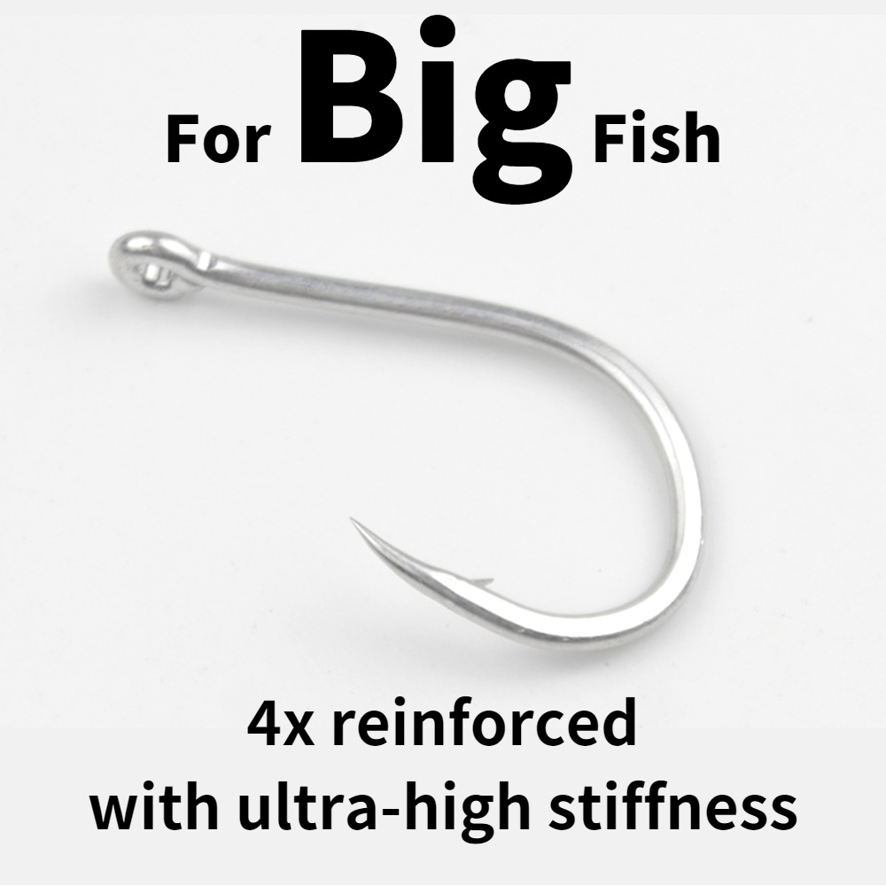 For Big Fish Barbed Fishing Ho - Fishing Hook Circle บทวิจารณ์และราคา