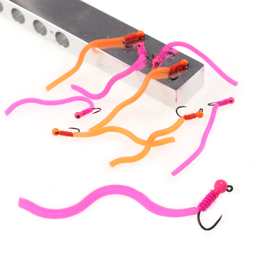 4pcs #14 Tungsten Bead Head Sq - Fishing Hook Barbless บทวิจารณ์และราคา