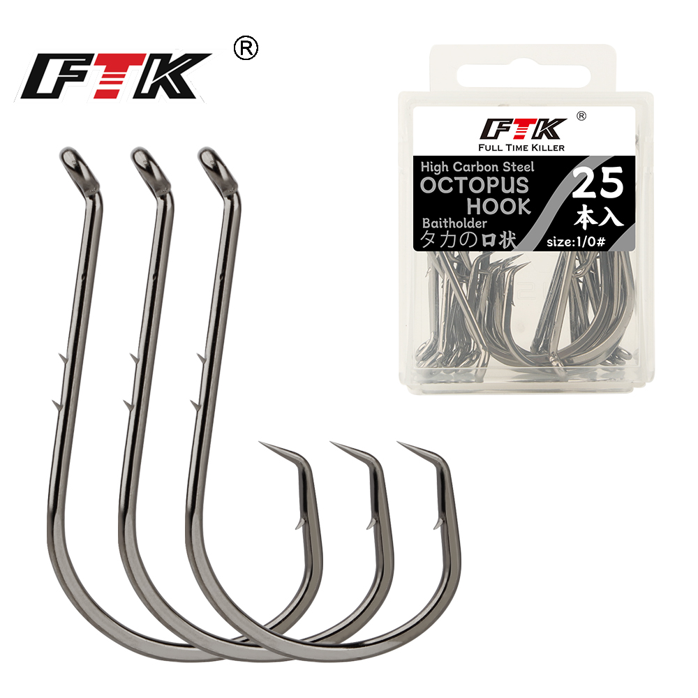 FTK Fishing Hooks Fishing Octo - Fishing Hook Circle บทวิจารณ์และราคา