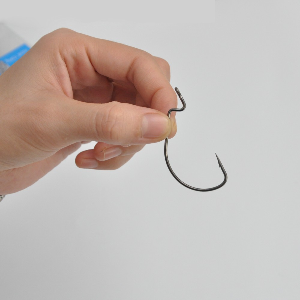 50pcs/Lot Wide Gap Texas Fishi - Fishing Hook Offset บทวิจารณ์และราคา