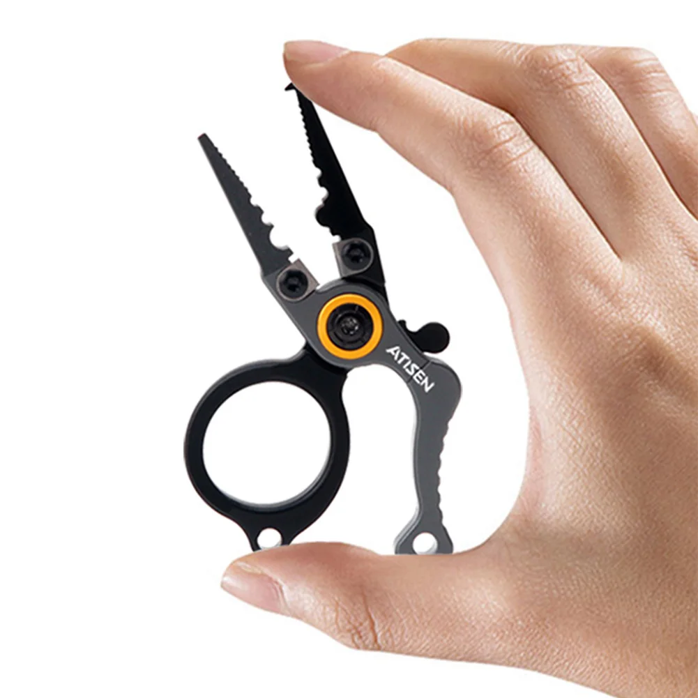 Fishing Pliers Mini Size Outdo - Fishing Hook Size บทวิจารณ์และราคา