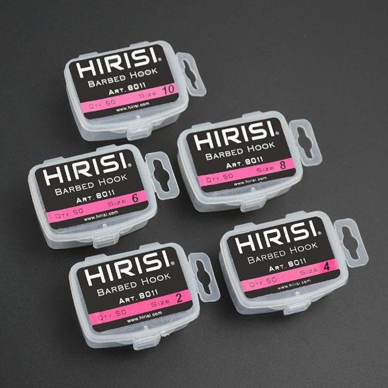 New Hirisi 50pcs Boxed Hooks B - Fishing Hook Box บทวิจารณ์และราคา