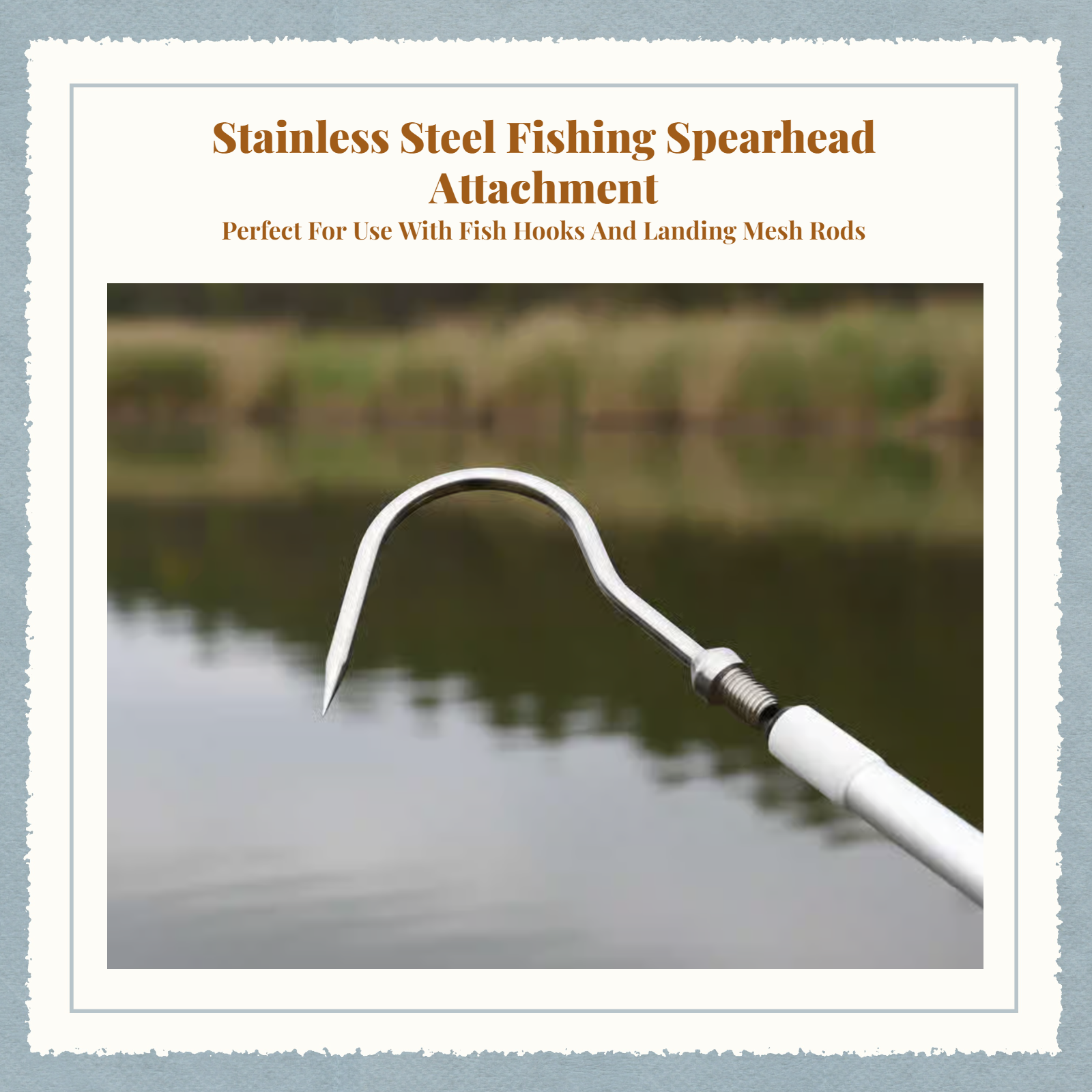 Fishing Sickle Head Stainless  - Fishing Hook Size บทวิจารณ์และราคา