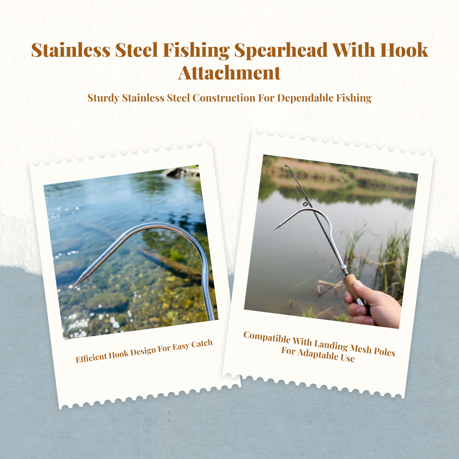 Fishing Sickle Head Stainless  - Fishing Hook Size บทวิจารณ์และราคา