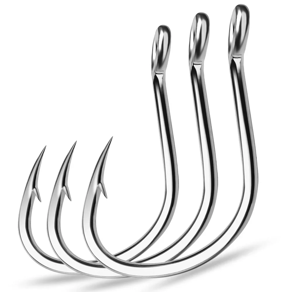 Ring Eye Fishhooks Fishing Hoo - Fishing Hook Circle บทวิจารณ์และราคา