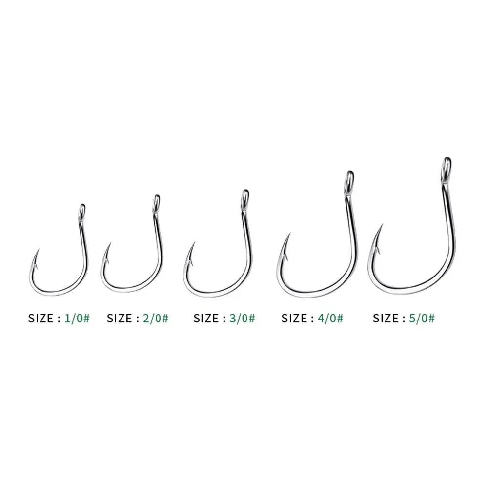 Ring Eye Fishhooks Fishing Hoo - Fishing Hook Circle บทวิจารณ์และราคา