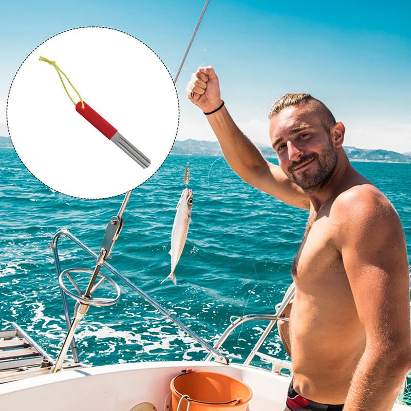 Fishing Hook Sharpener Double- - Fishing Hook Sharpener บทวิจารณ์และราคา