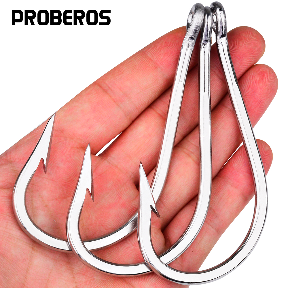 PROBEROS 5pcs Stainless Steel  - Fishing Hook Circle บทวิจารณ์และราคา