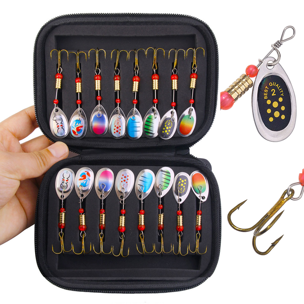 Portabale 16PCS Metal Fishing  - Fishing Hook Treble บทวิจารณ์และราคา