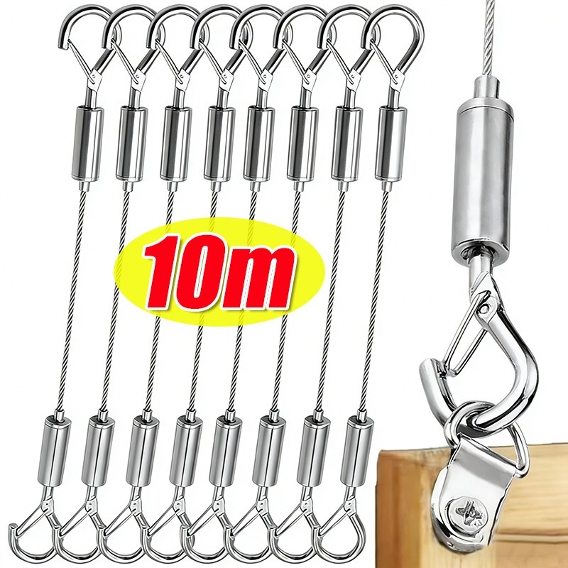 Stainless Steel Wire Rope With - Fishing Hook Stainless Steel บทวิจารณ์และราคา