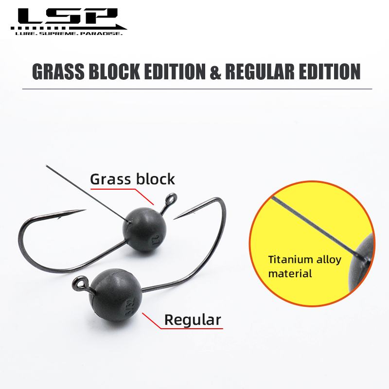 LSP Resin Inch Wacky Fishing H - Fishing Hook Weedless บทวิจารณ์และราคา