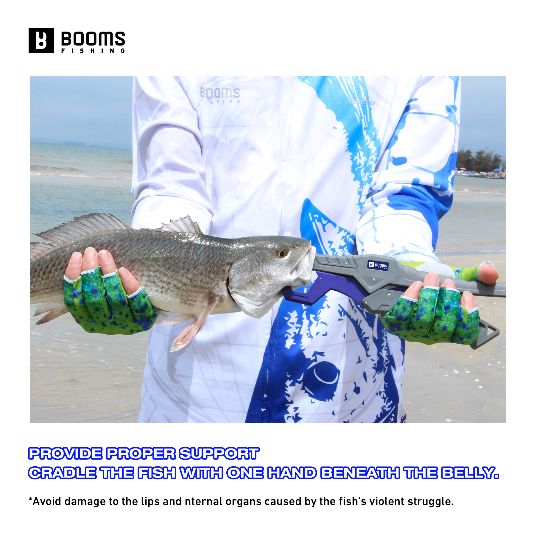 Booms Fishing 23cm Pliers and  - Fishing Hook Sharpener บทวิจารณ์และราคา