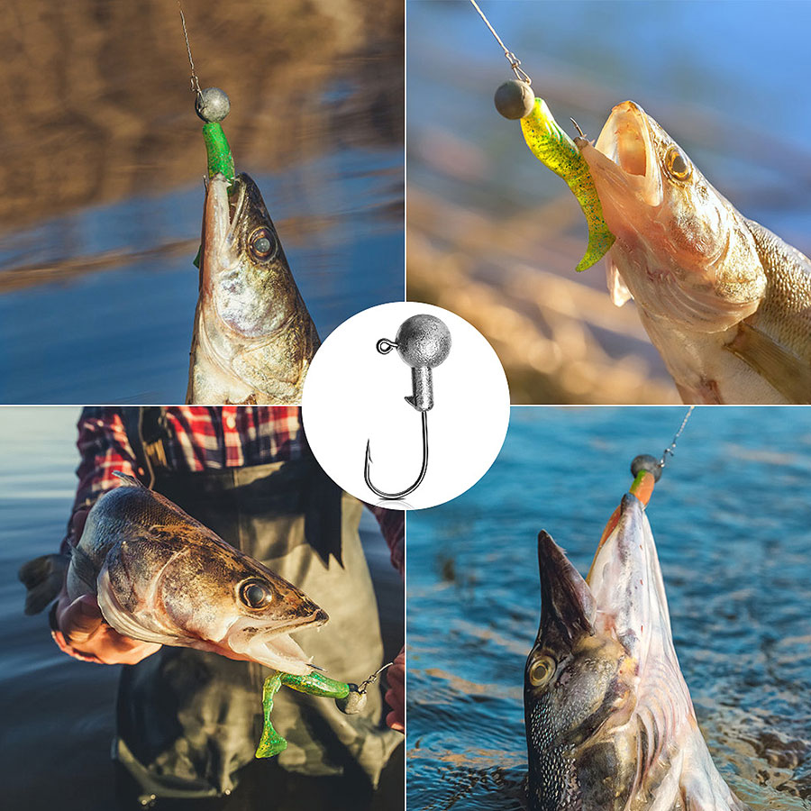 WODJYJ 1g 2g 3g 4g 5g 7g 8g 10 - Fishing Hook Offset บทวิจารณ์และราคา