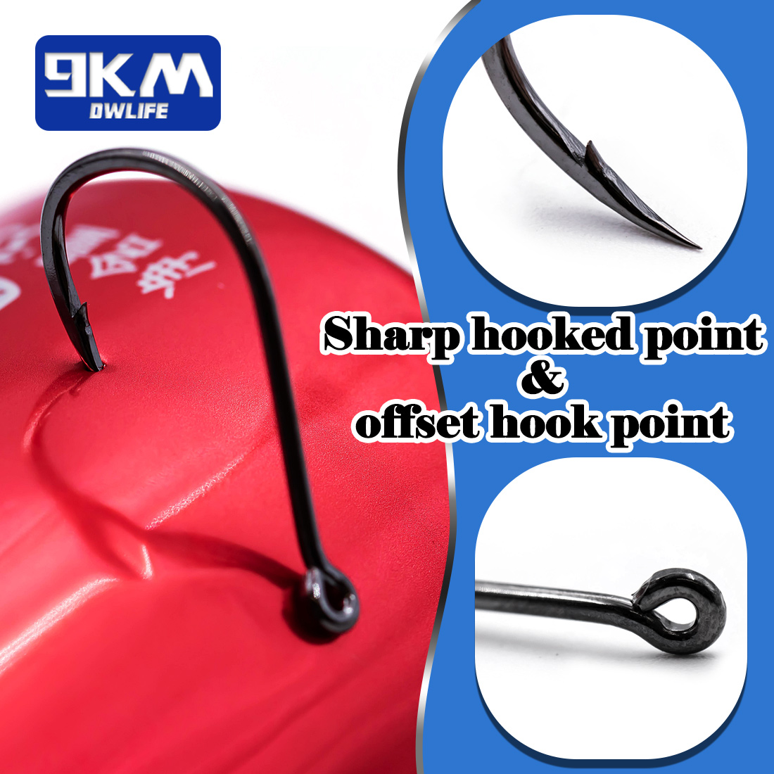 9KM Iseama Fishing Hooks 50~20 - Fishing Hook Circle บทวิจารณ์และราคา