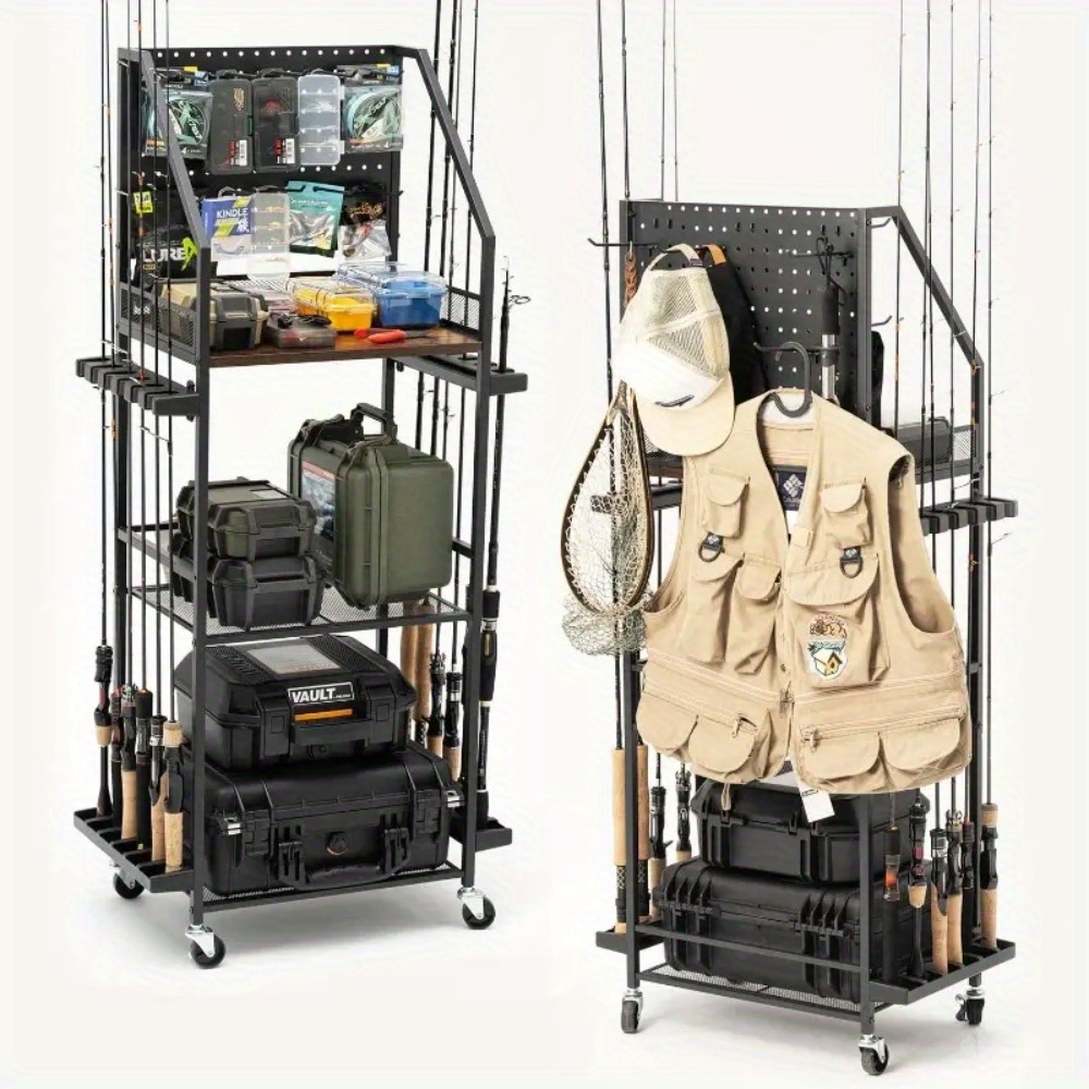 Fishing Rod Holders for Garage - Fishing Hook Box บทวิจารณ์และราคา