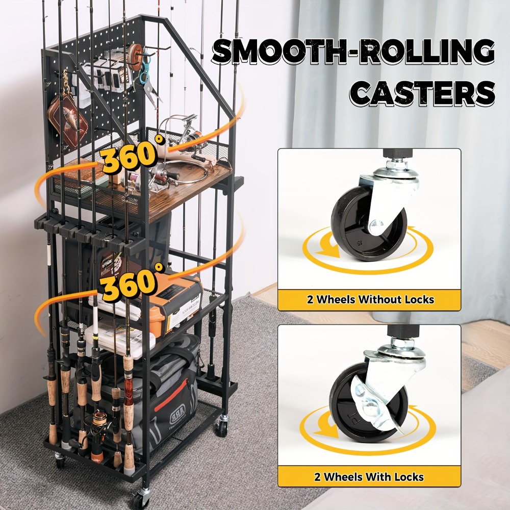 Fishing Rod Holders for Garage - Fishing Hook Box บทวิจารณ์และราคา