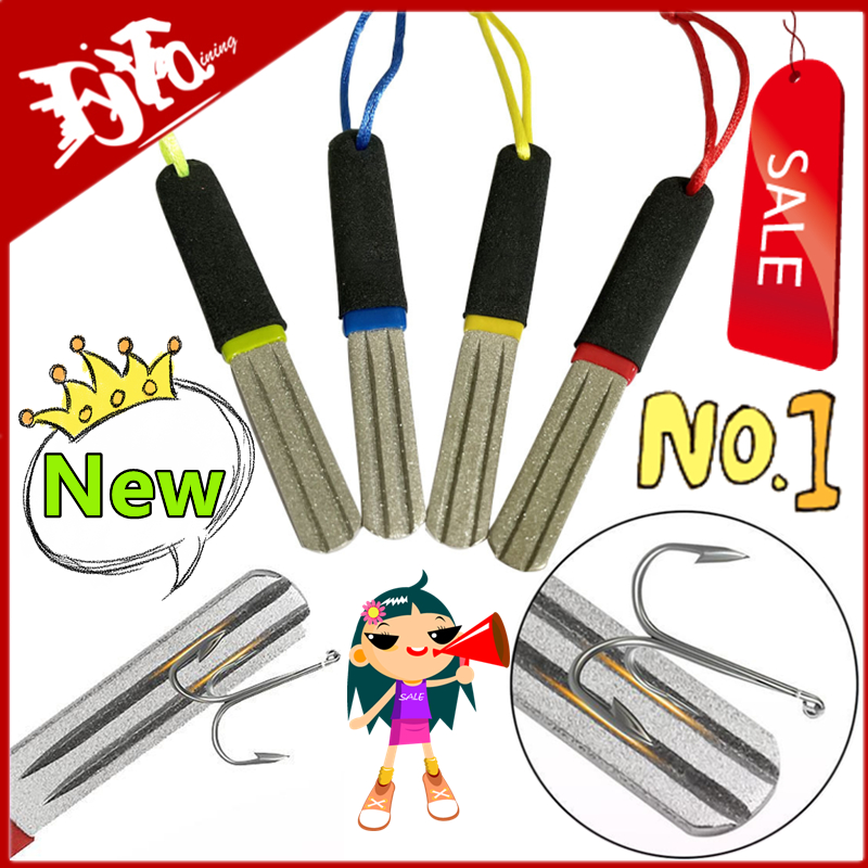 4 Colors Portable Outdoor Doub - Fishing Hook Sharpener บทวิจารณ์และราคา