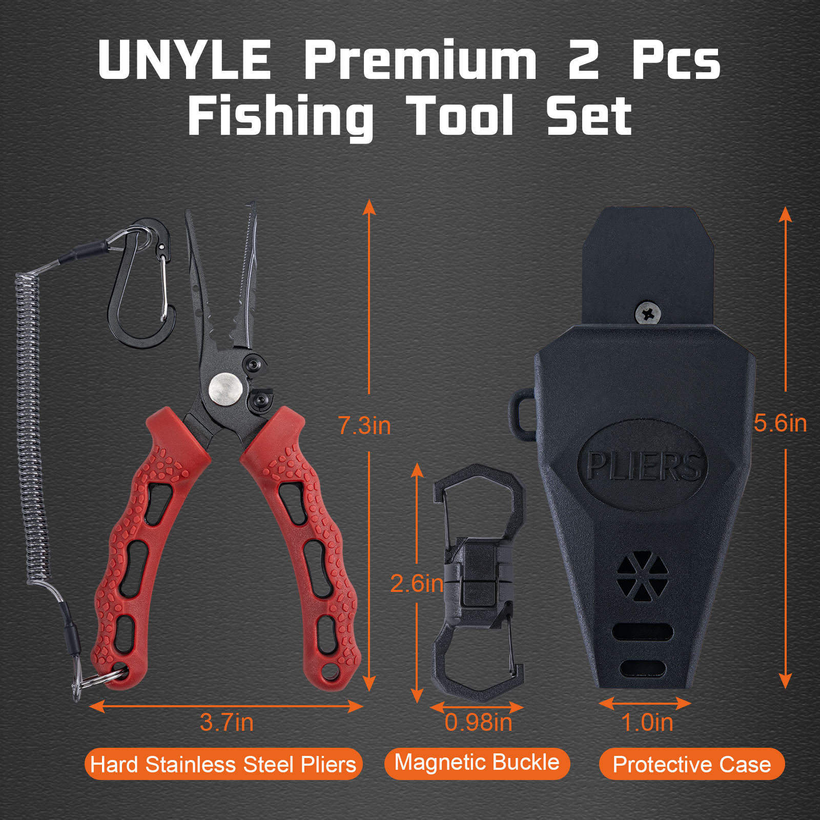 Goture Fish Lip Gripper Pliers - Fishing Hook Sharpener บทวิจารณ์และราคา