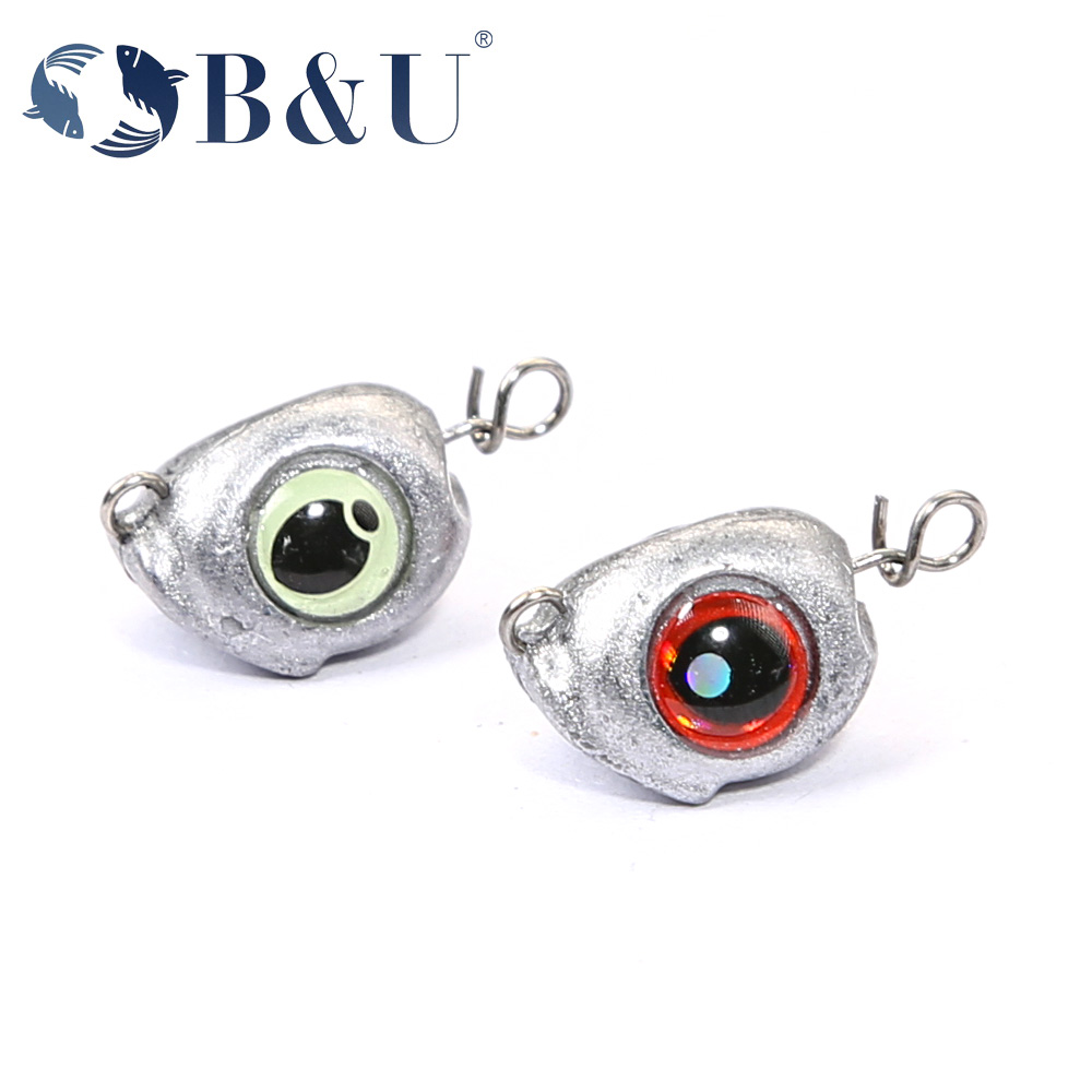 B&U Swing Jig head cheburashka - Fishing Hook Jig บทวิจารณ์และราคา