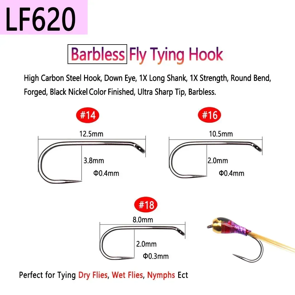 Bimoo 100PCS 1#~22# Barbed & B - Fishing Hook Barbless บทวิจารณ์และราคา