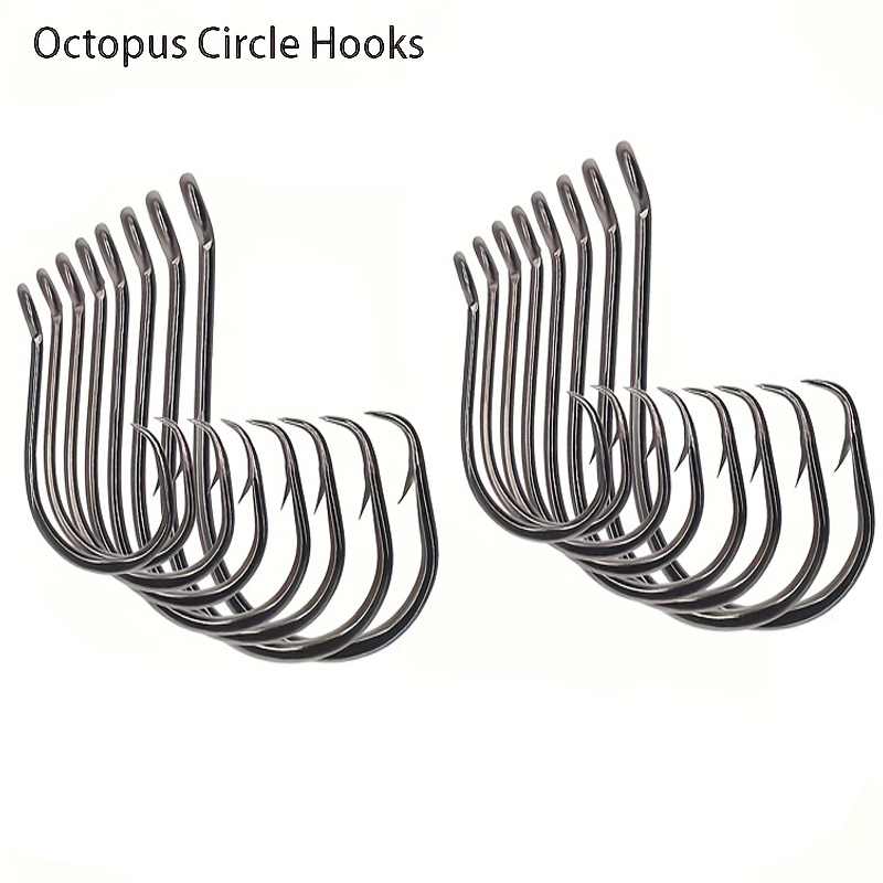 50pcs Circle Hooks Fishing Equ - Fishing Hook Circle บทวิจารณ์และราคา