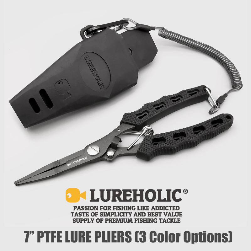 Lureholic 7” PTFE Coated Lure  - Fishing Hook Sharpener บทวิจารณ์และราคา